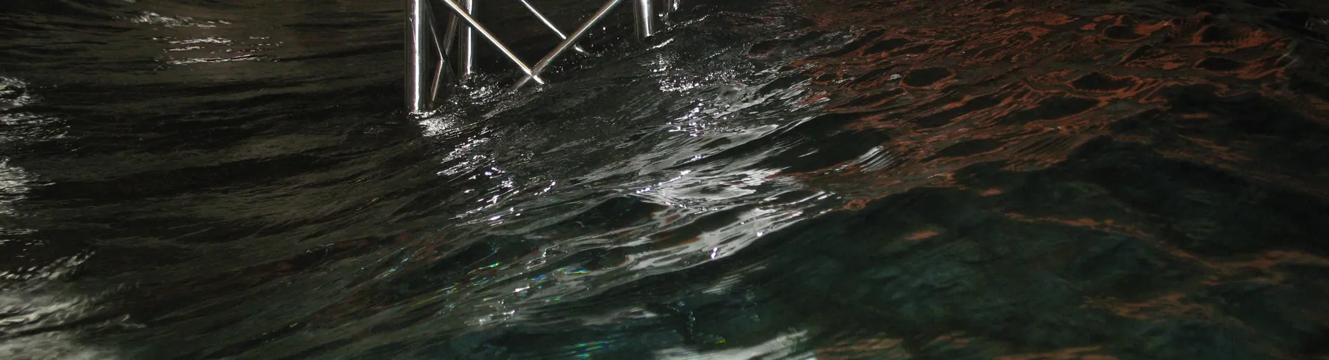 Measuring waves in lab pool